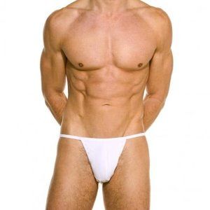 Kiniki Miles Cotton Stretch Thong NEW M